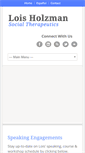 Mobile Screenshot of loisholzman.org